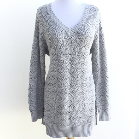 Style & Co. Light Grey Heather Sweater - Picture 1 of 5
